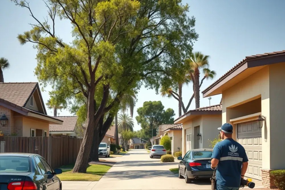 Typical homes and streets in the Apollo neighborhood, CA served by our water damage crews