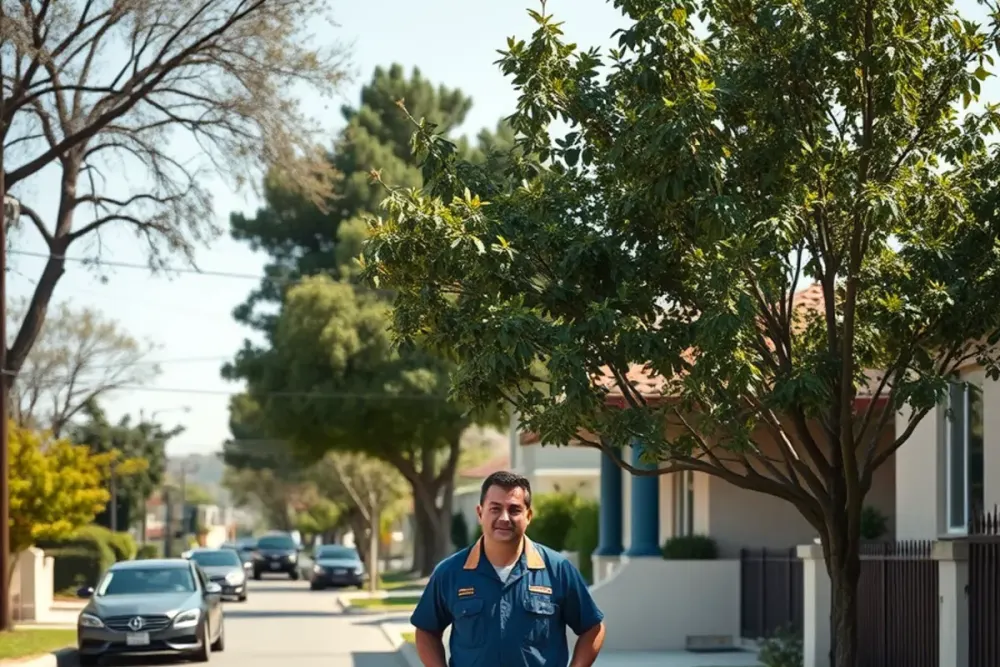 Typical homes and streets in the Columbia Way area, CA served by our water damage crews