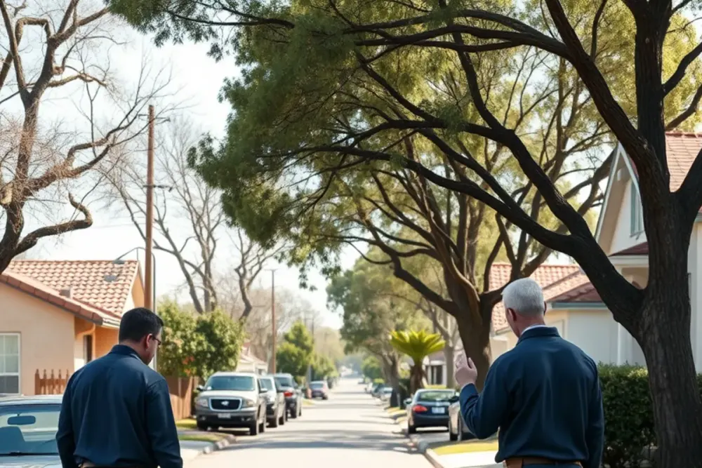 Typical homes and streets in Compton, CA served by our water damage crews