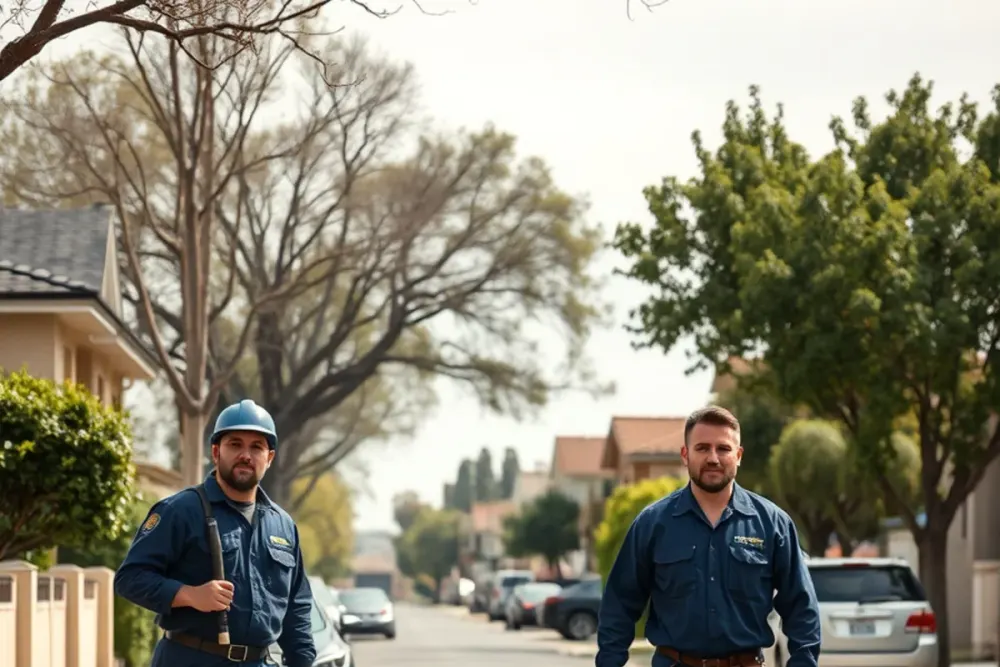 Typical homes and streets in Rosemead, CA served by our water damage crews