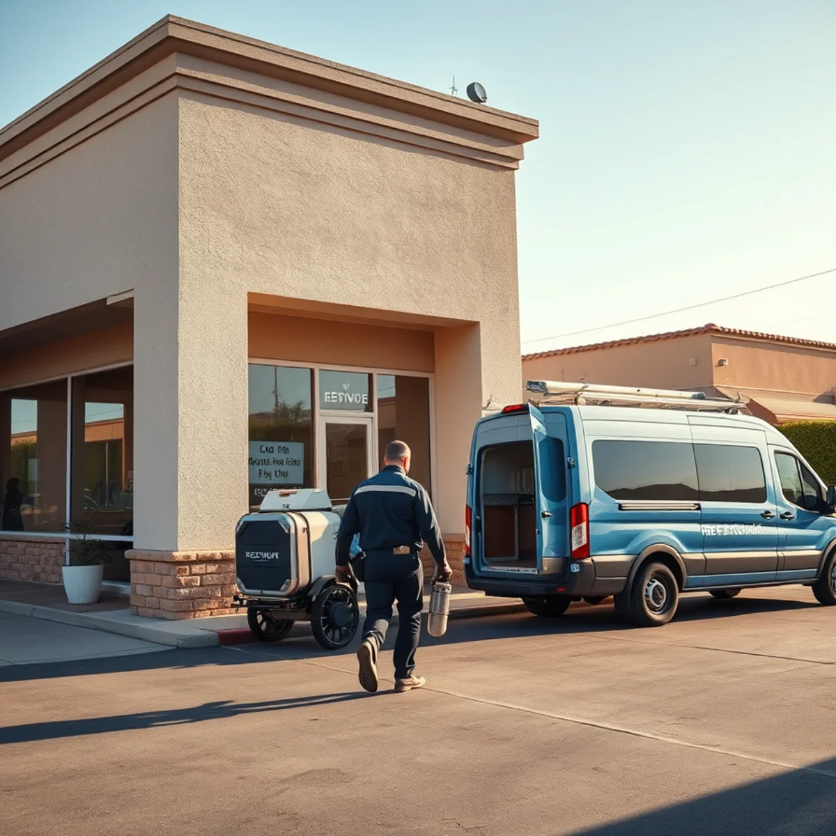 Water damage restoration crew responding to a property in the Imperial Highway corridor, CA